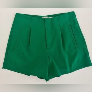 a new day High Waist Green Women's Shorts
